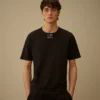 1020 Jersey Kurzarm-Hemd mit Logo
