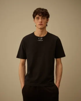 1020 Jersey Kurzarm-Hemd mit Logo