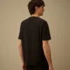 1020 Jersey Kurzarm-Hemd mit Logo