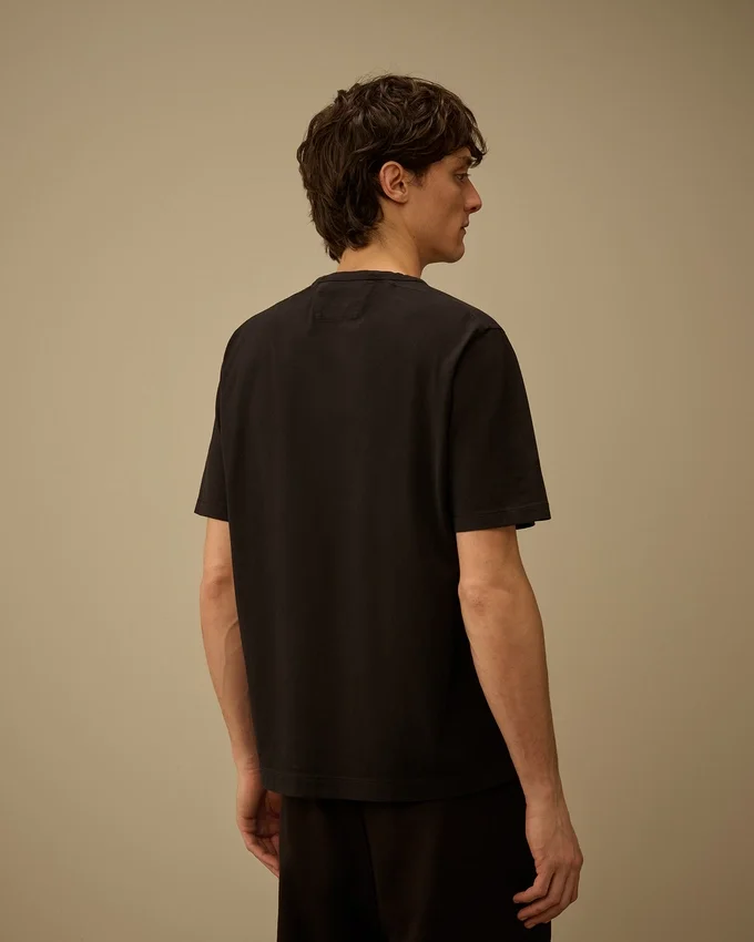1020 Jersey Kurzarm-Hemd mit Logo