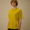 20/1 Jersey Hemd mit plattiertem Logo