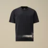 24/1 Jersey-Hemd mit kurzen Ärmeln und Logo unten