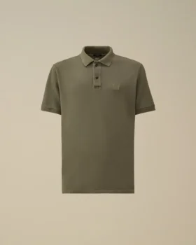 24/1 Piqué, pigmentgefärbt, Kurzarm-Polo