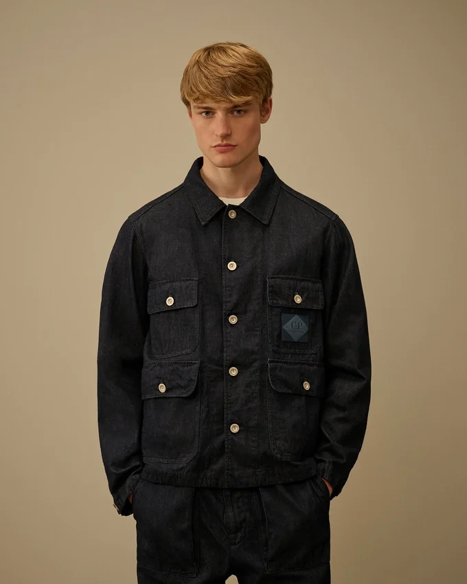 3/1-Denim-Feldjacke