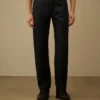 3/1-Denim-Hose ohne Seitennähte