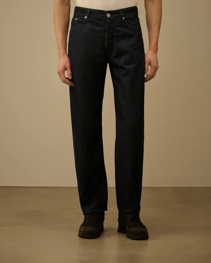 3/1-Denim-Hose ohne Seitennähte