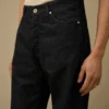 3/1-Denim-Hose ohne Seitennähte