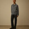 3/1-Denim-Hose ohne Seitennähte