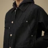 3/1-Denim-Reißverschlussjacke