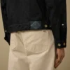 3/1-Denim-Reißverschlussjacke