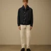 3/1-Denim-Reißverschlussjacke
