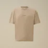 30/1-Jersey-Hemd mit kurzen Ärmeln und Logo