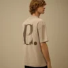 30/1-Jersey-Hemd mit kurzen Ärmeln und Logo