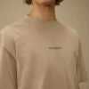 30/1-Jersey-Hemd mit kurzen Ärmeln und Logo