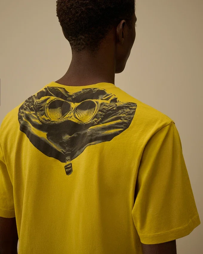 30/1 Jersey Kurzarm-T-Shirt „Goggle“