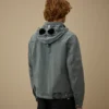 50 Fili Indigo gebleichte Goggle Jacket