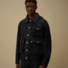 50 Fili Indigo Goggle Jacket