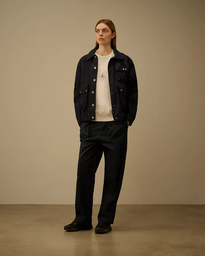 50 Fili Indigo Goggle Jacket