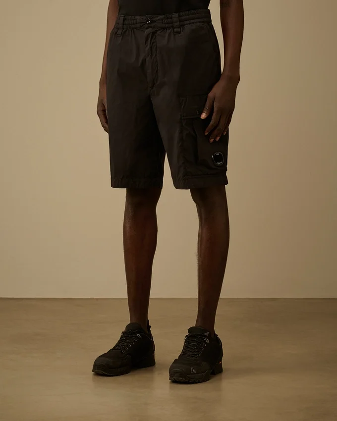50 Fili Stretch Loose Lens Cargo-Shorts
