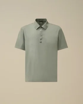 70/2 merzerisiertes Jersey Gasato Kurzarm-Logo-Polo