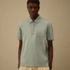 70/2 merzerisiertes Jersey Gasato Kurzarm-Logo-Polo