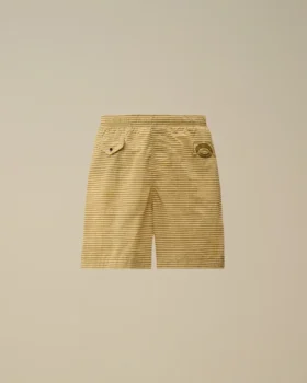 Badeshorts aus bedrucktem Flatt Nylon