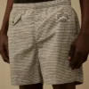 Badeshorts aus bedrucktem Flatt Nylon