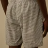 Badeshorts aus bedrucktem Flatt Nylon