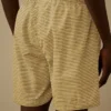 Badeshorts aus bedrucktem Flatt Nylon