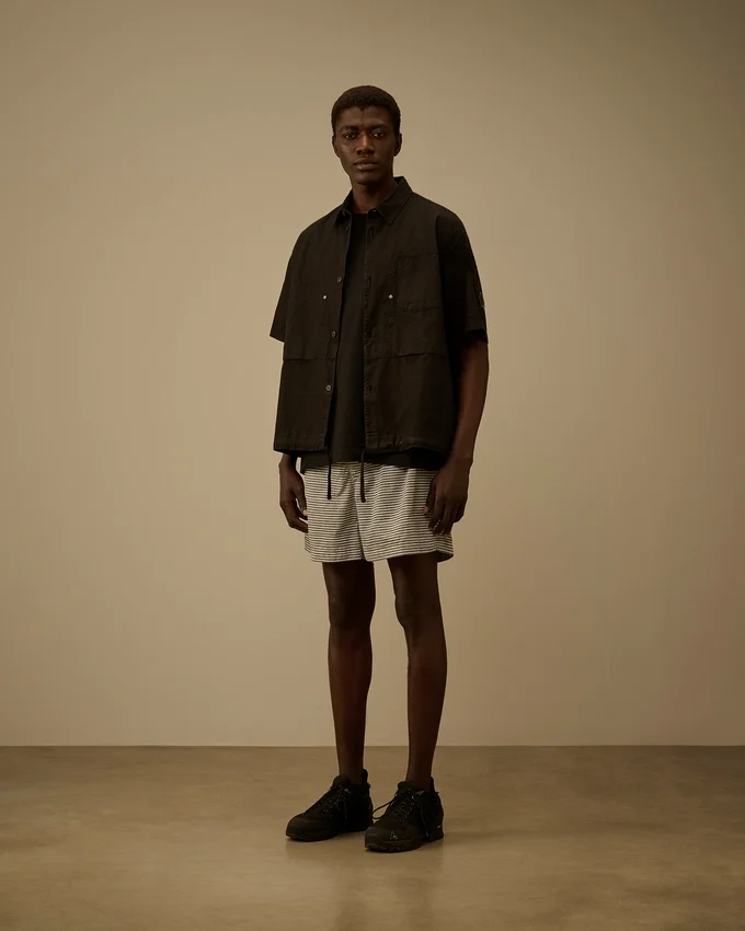 Badeshorts aus bedrucktem Flatt Nylon