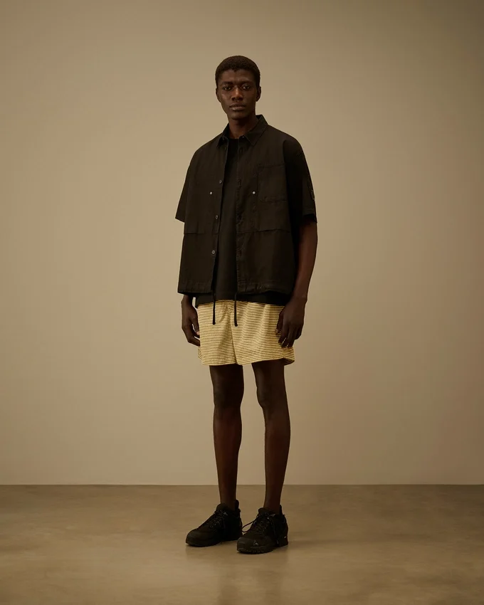 Badeshorts aus bedrucktem Flatt Nylon