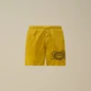 Badeshorts mit Eco-Chrome R-Grafikstickerei