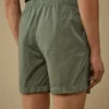 Badeshorts mit Eco-Chrome R-Grafikstickerei