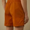 Badeshorts mit Eco-Chrome R-Grafikstickerei