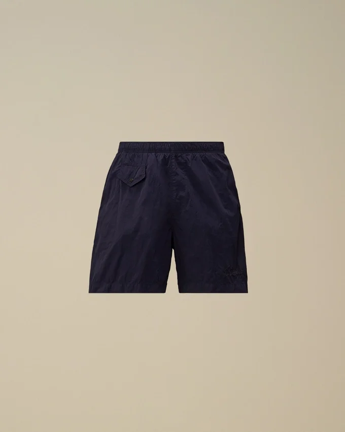 Badeshorts mit gesticktem Eco-Chrome R-Logo