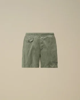 Badeshorts mit gesticktem Eco-Chrome R-Logo