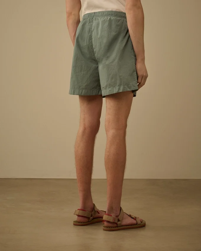 Badeshorts mit gesticktem Eco-Chrome R-Logo