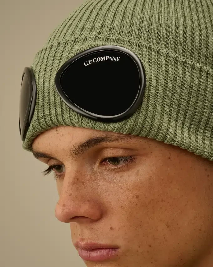 Baumwoll-Goggle-Mütze