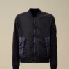 Bomberjacke mit Bi-TM-Mischgewebe-Lens