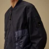 Bomberjacke mit Bi-TM-Mischgewebe-Lens