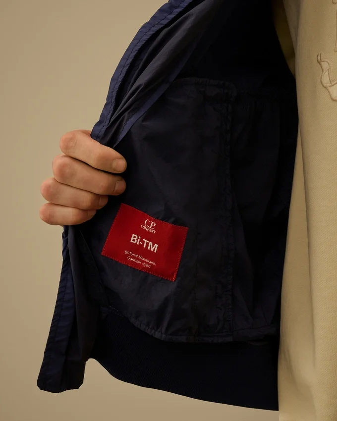 Bomberjacke mit Bi-TM-Mischgewebe-Lens