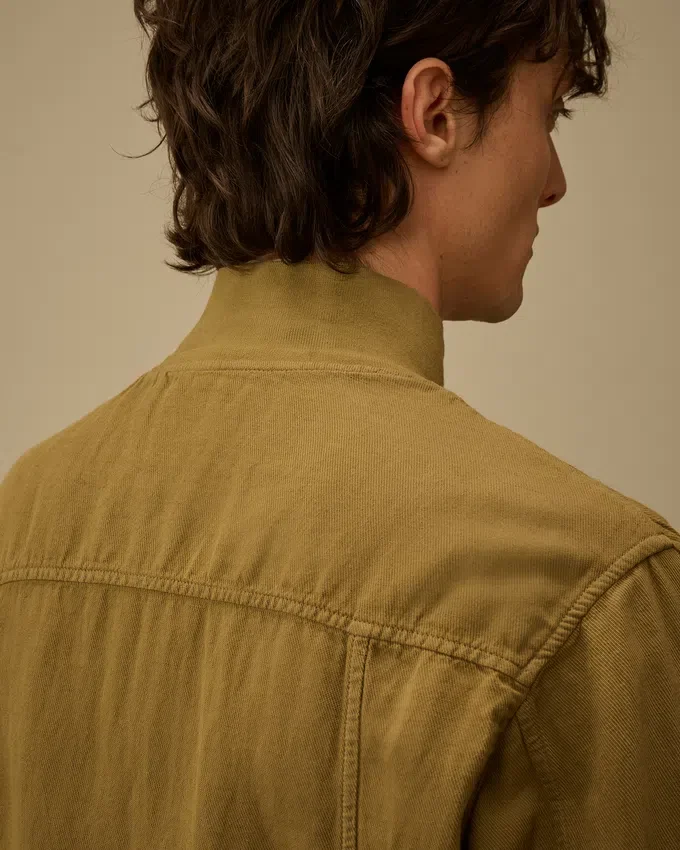 Bomberjacke mit gebrochenen Lenses aus Twill