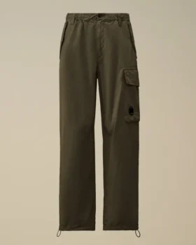 Boxy-Cargohose aus Baumwoll-Ripstop mit Lens-Detail