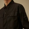 Boxy-Overshirt aus Baumwoll-Ripstop mit Lens-Knopfleiste