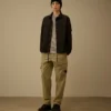 Boxy-Overshirt aus Baumwoll-Ripstop mit Lens-Knopfleiste