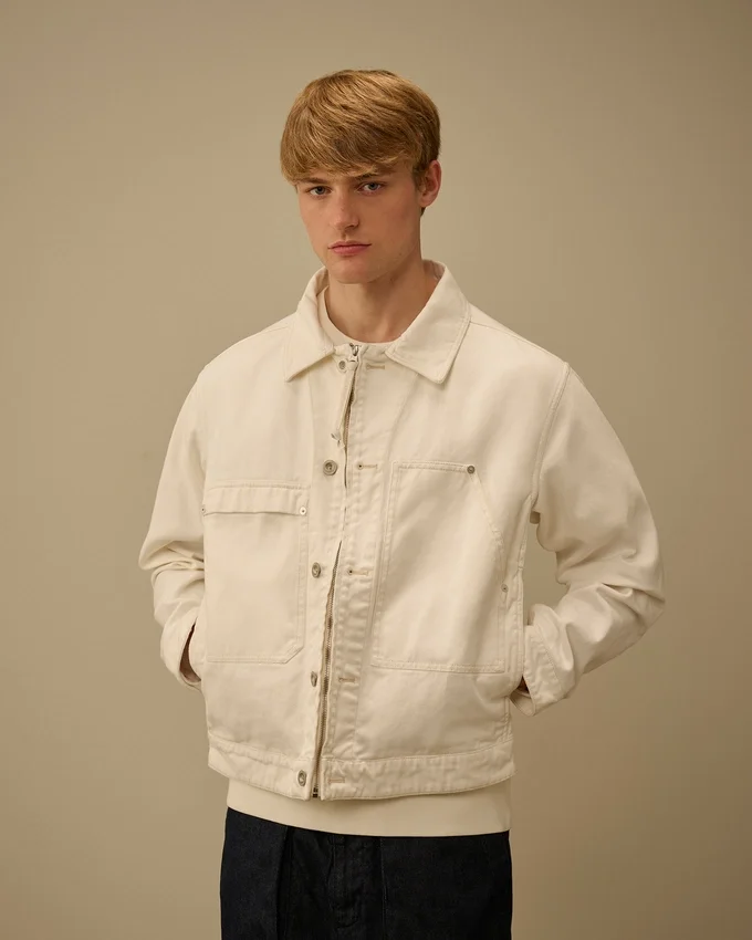 Bull-Denim-Reißverschlussjacke