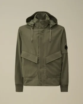 C.P. Shell-R Hidden Hood Lens Jacke