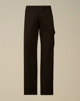 Cargo-Jogginghose aus diagonal geripptem Fleece
