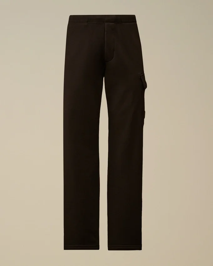 Cargo-Jogginghose aus diagonal geripptem Fleece