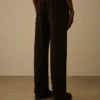 Cargo-Jogginghose aus diagonal geripptem Fleece